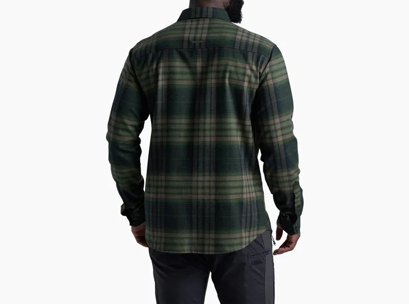 Kuhl Fugitive Flannel Long Sleeve in Dark Forest-1
