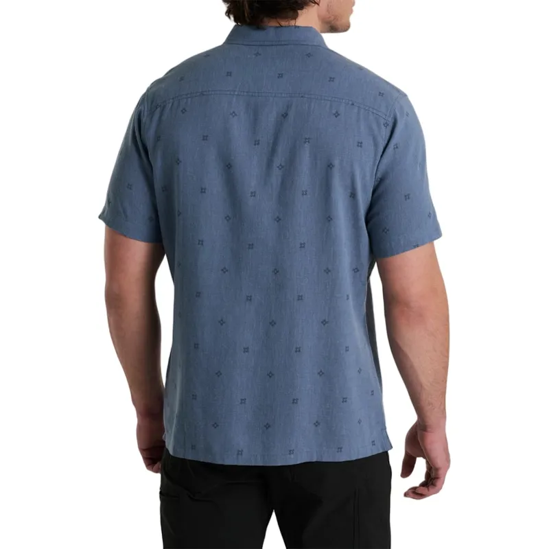 Kuhl Getaway Short Sleeve Shirt in Dusk Blue-1