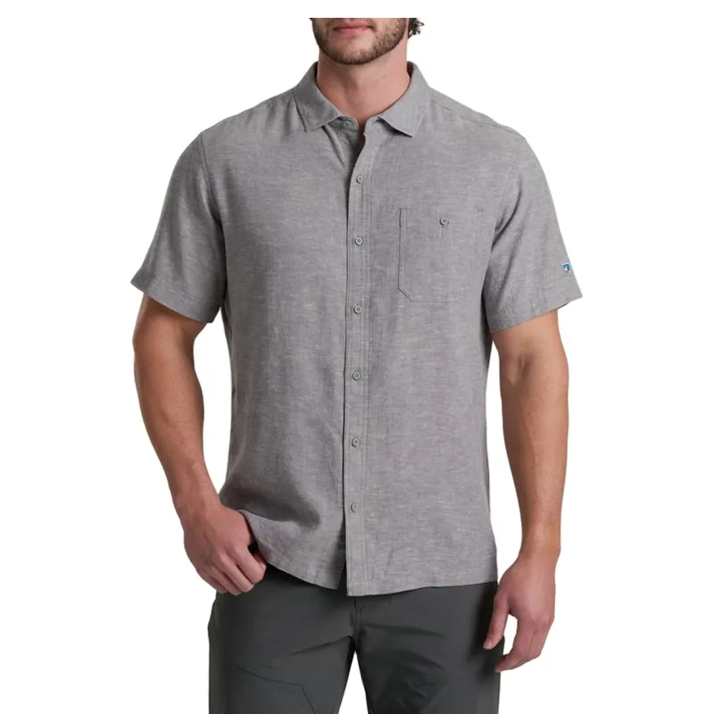 Kuhl Getaway Short Sleeve Shirt in Titanium