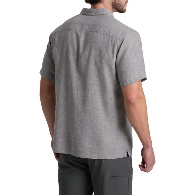 Kuhl Getaway Short Sleeve Shirt in Titanium-1