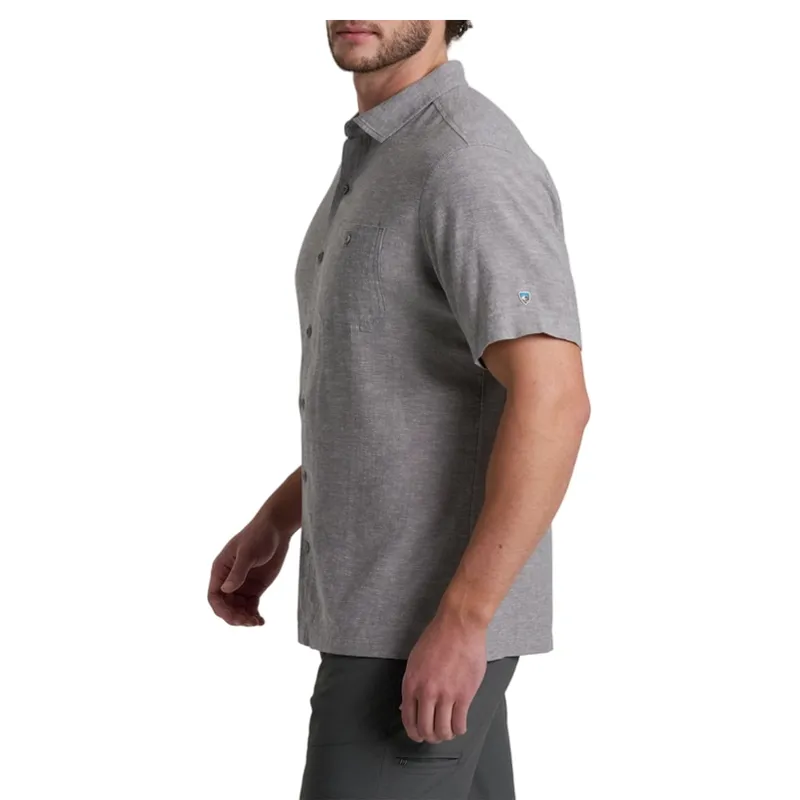 Kuhl Getaway Short Sleeve Shirt in Titanium-2
