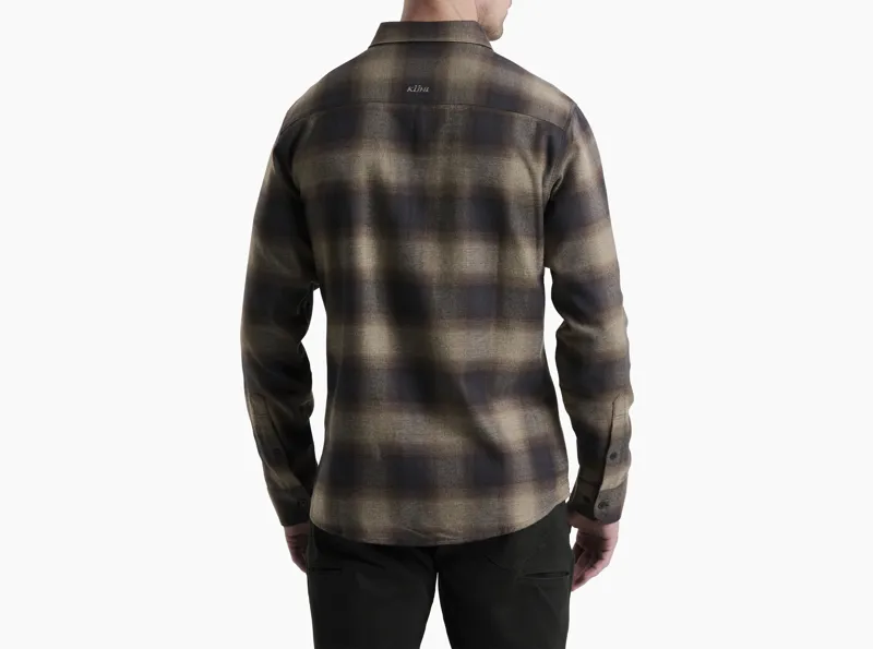 Kuhl Law Flannel Long Sleeve in Dark Roast-1