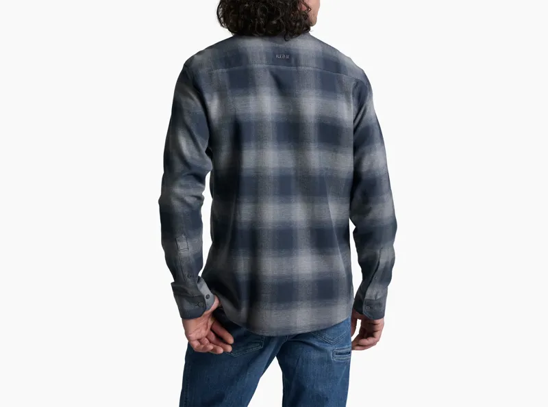 Kuhl Law Flannel Long Sleeve in Steel Blue-1