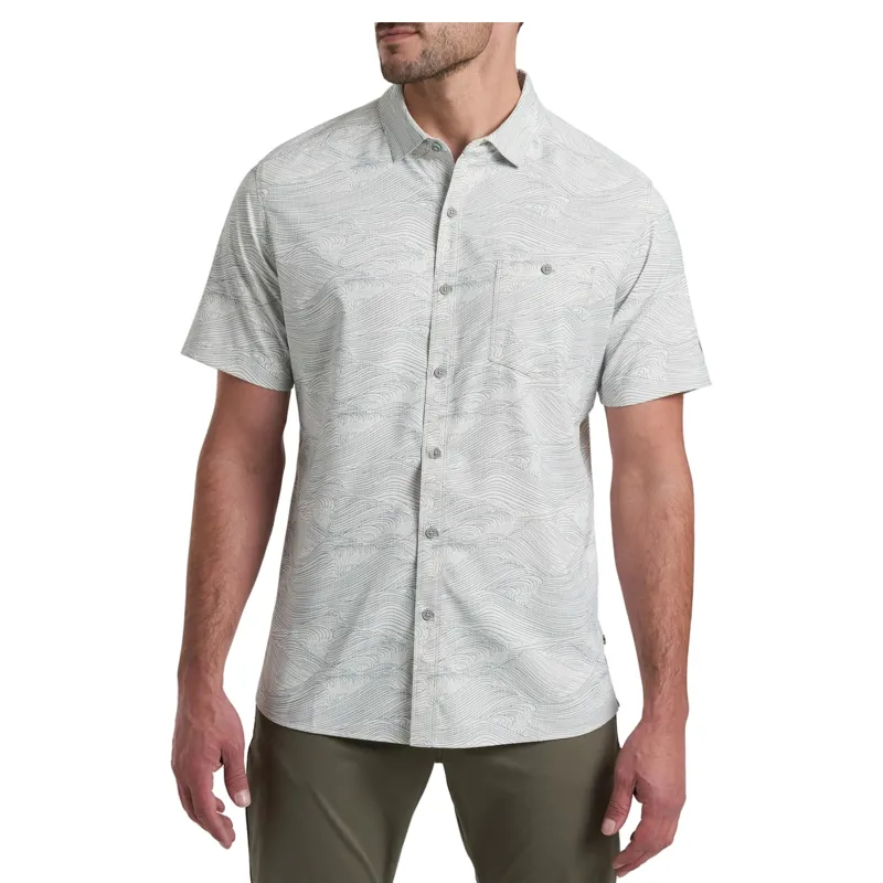 Kuhl Persuadr Short Sleeve Shirt in Bone