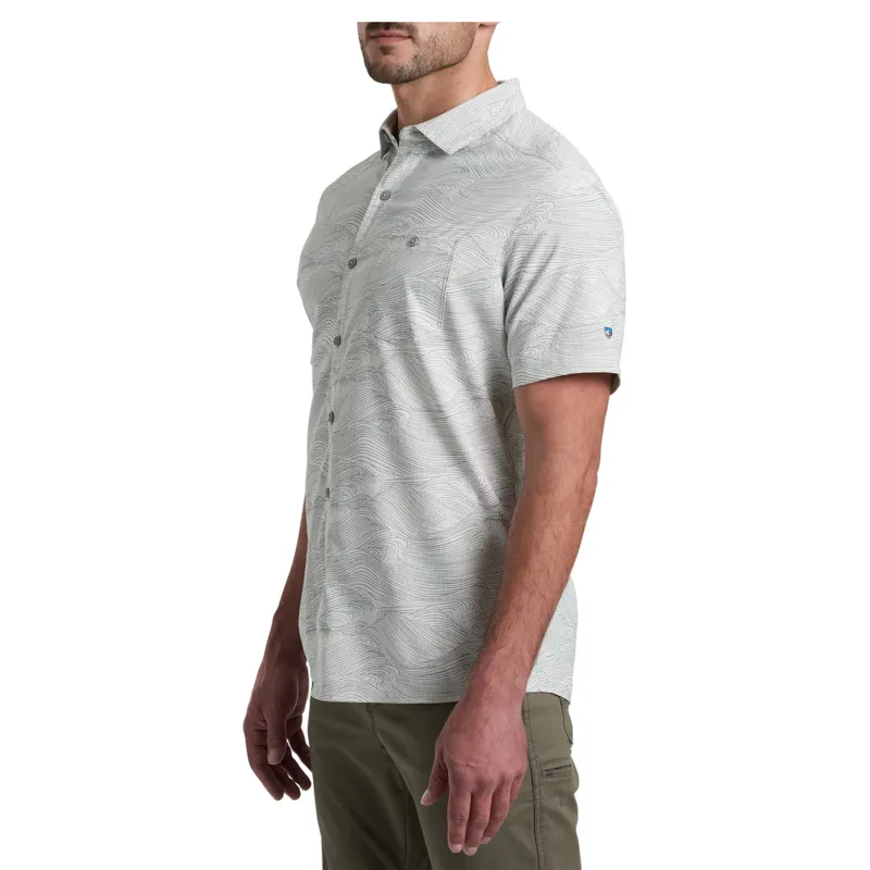 Kuhl Persuadr Short Sleeve Shirt in Bone-2