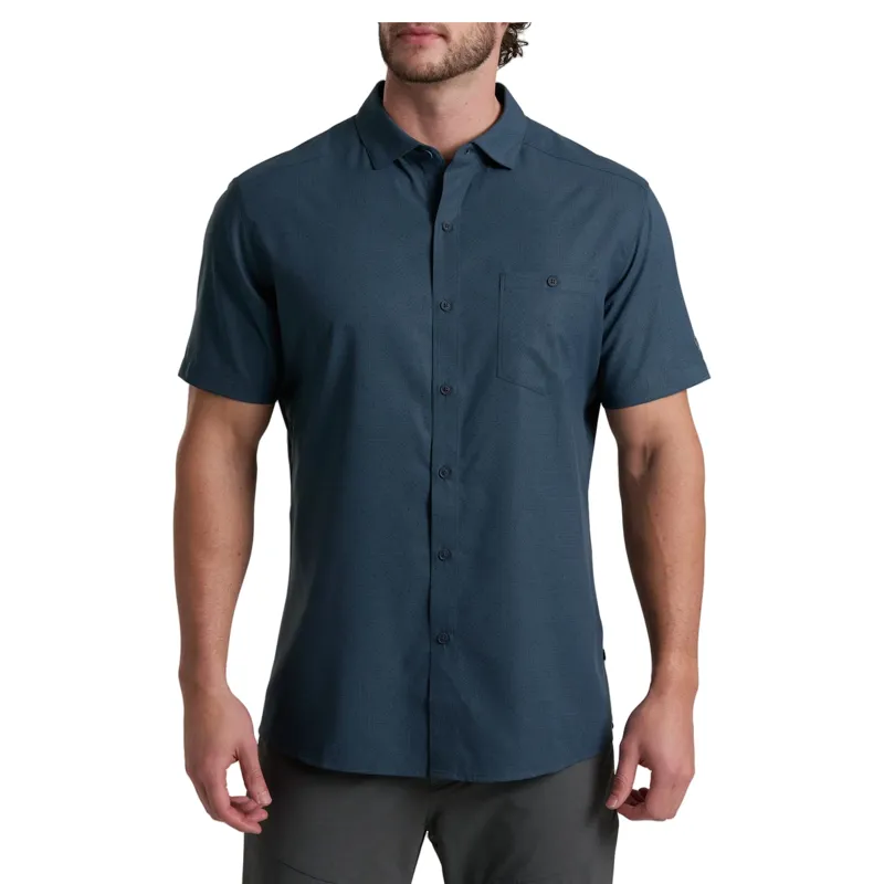 Kuhl Persuadr Short Sleeve Shirt in Midnight Tide