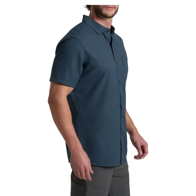 Kuhl Persuadr Short Sleeve Shirt in Midnight Tide-2