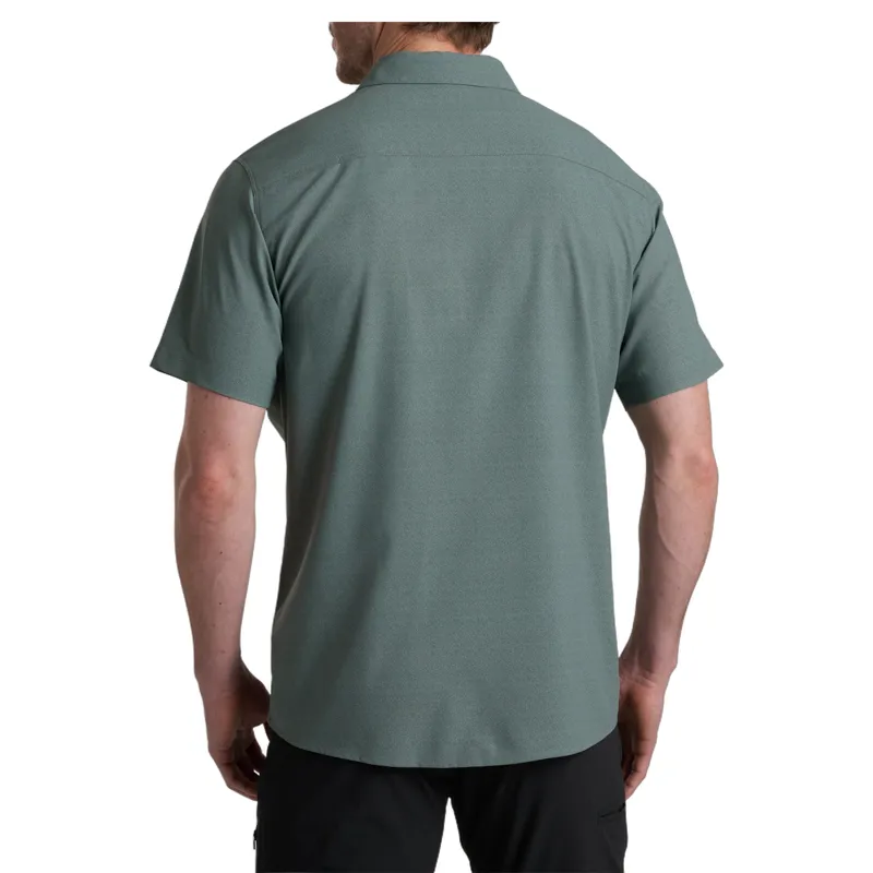 Kuhl Persuadr Short Sleeve Shirt in Titanium-1