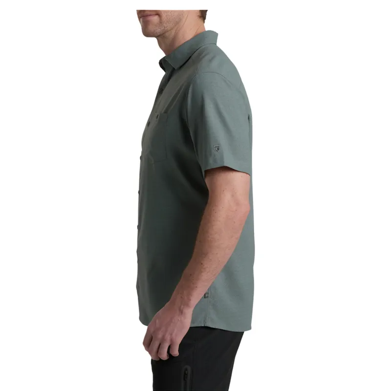 Kuhl Persuadr Short Sleeve Shirt in Titanium-2
