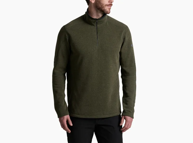 Kuhl Revel 1/4 Zip in Moss Stone