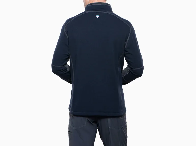 Kuhl Revel 1/4 Zip Top in Mutiny Blue/Steel-1