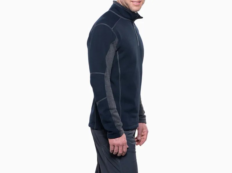 Kuhl Revel 1/4 Zip Top in Mutiny Blue/Steel-2