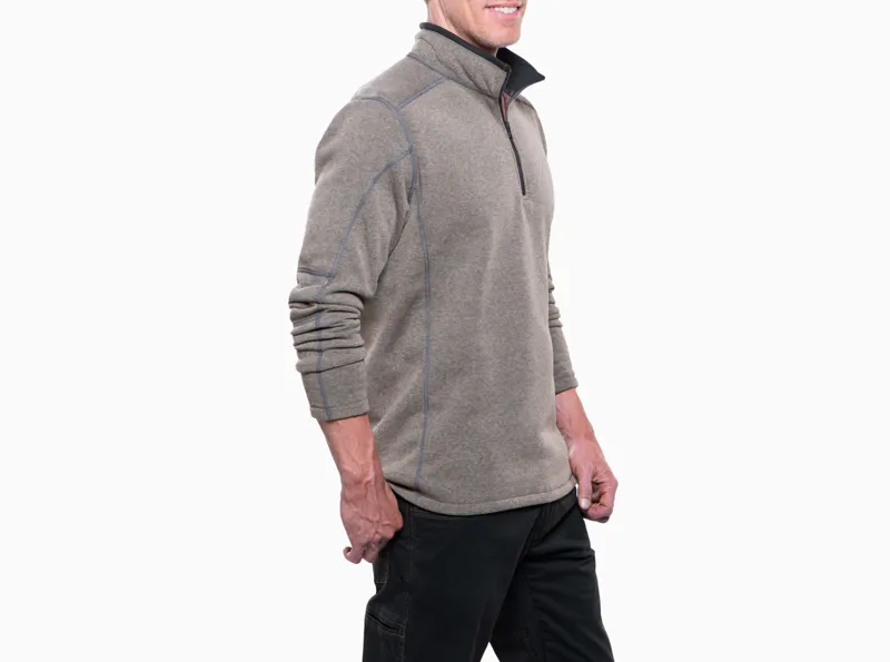 Kuhl Revel 1/4 Zip Top in Oatmeal-2