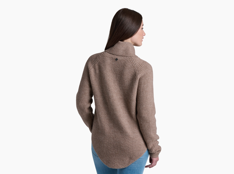 Kuhl Women's Sienna Sweater in Latte-1