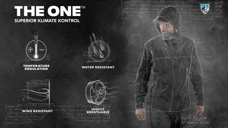 Kuhl The One Hoody in Smoked Pine-3