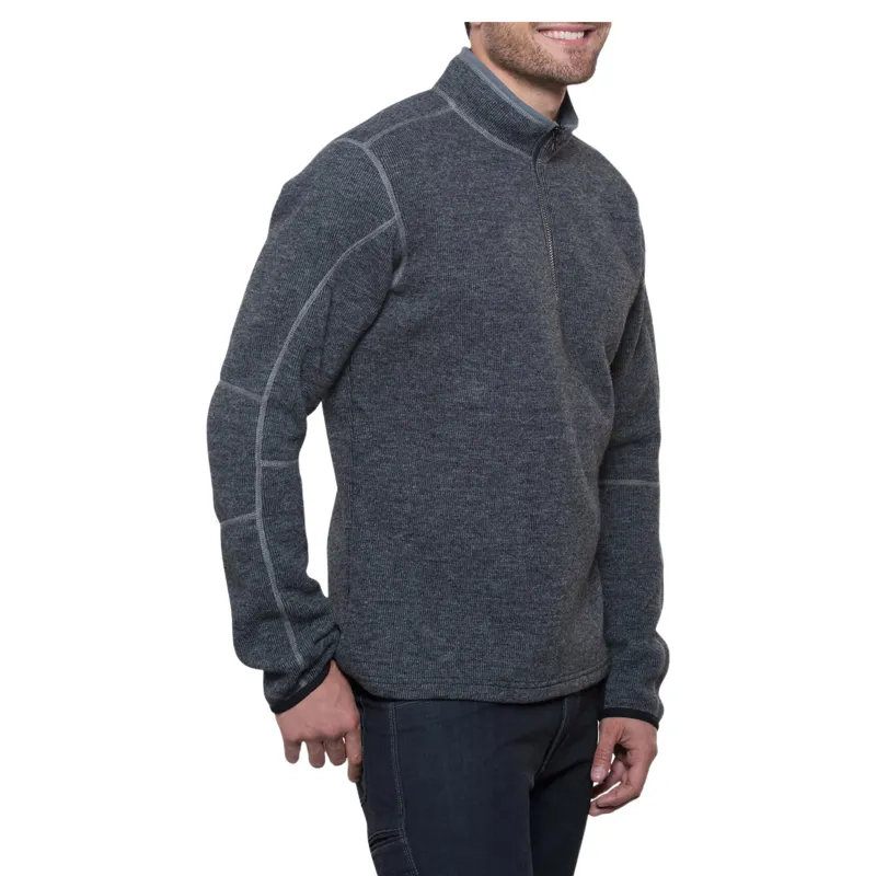 Kuhl Thor 1/4 Zip Sweater in Graphite-1