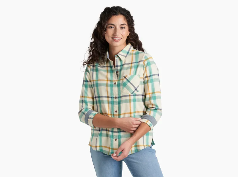 Kuhl Trailside Long Sleeve Shirt Women's in Dew