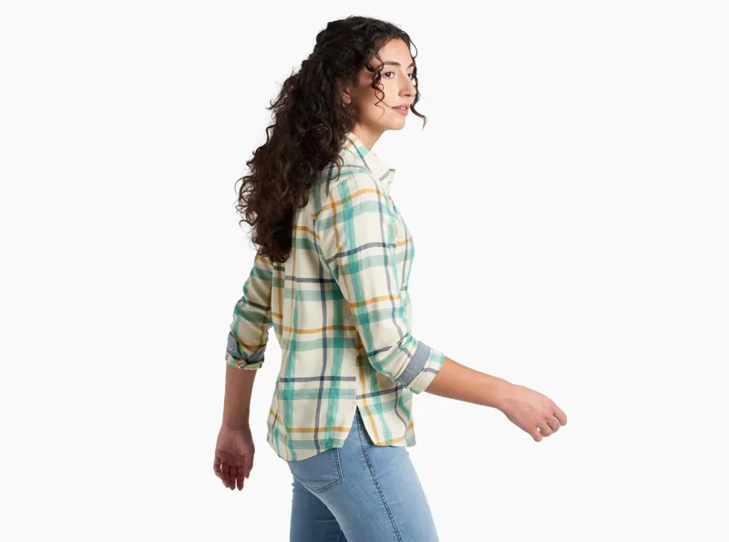 Kuhl Trailside Long Sleeve Shirt Women's in Dew-2