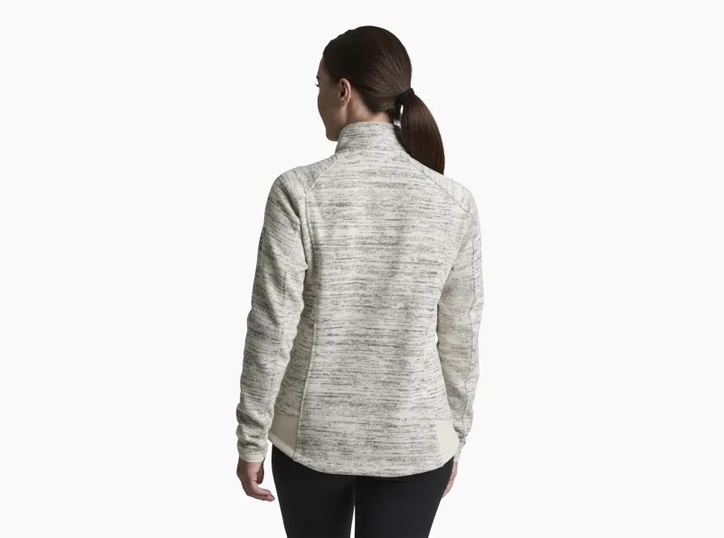 Kuhl Women's Aktivator Fleece Jacket in Ash-1