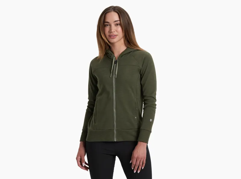 Kuhl Women's Lola Full Zip Hoody in Everglade
