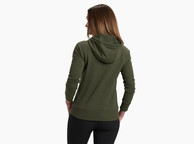 Kuhl Women's Lola Full Zip Hoody in Everglade-1