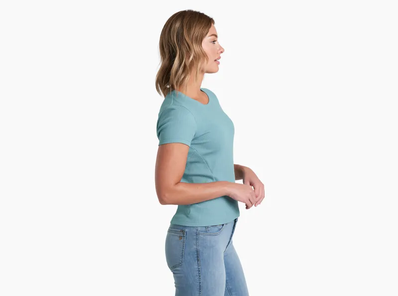 Kuhl Remi Women's Short Sleeve Shirt in Dew-1