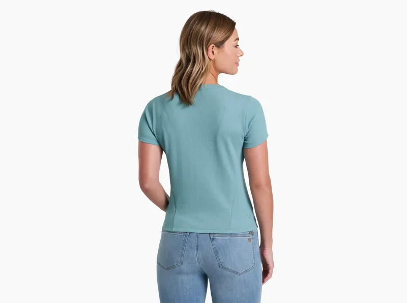 Kuhl Remi Women's Short Sleeve Shirt in Dew-2