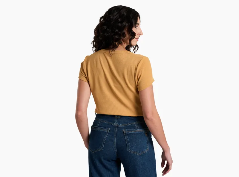 Kuhl Remi Women's Short Sleeve Shirt in Honey-2