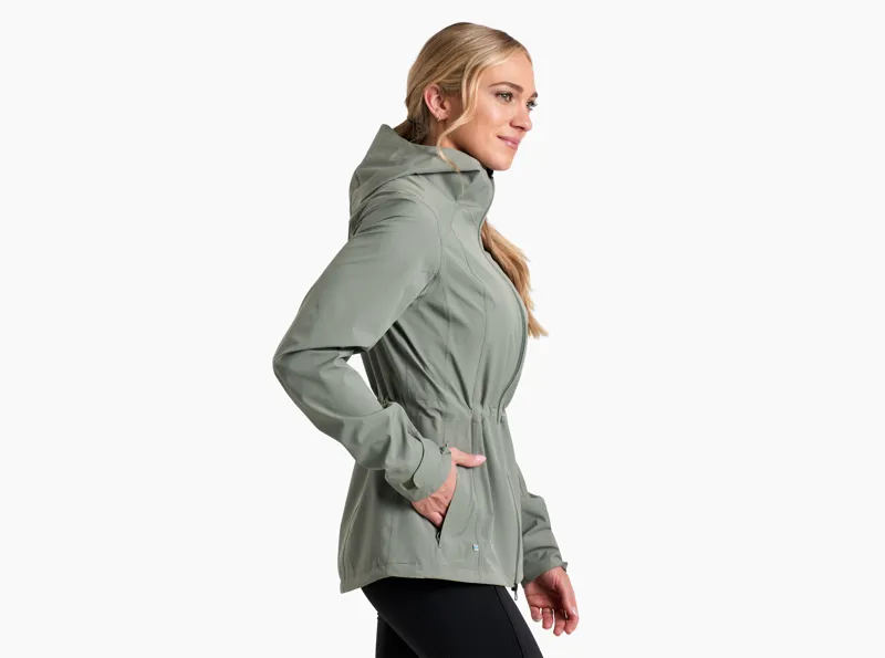Kuhl Women's Stretch Voyagr Jacket in Soft Pine-1