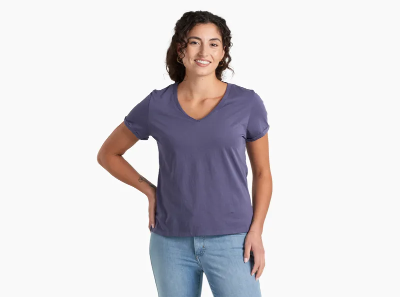 Kuhl Women's Vega Tee in Nocturne Blue