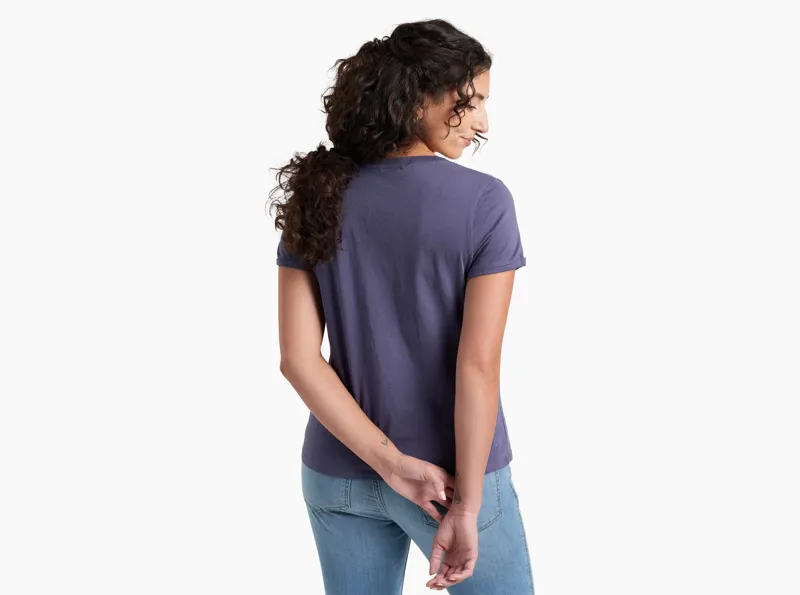 Kuhl Women's Vega Tee in Nocturne Blue-1