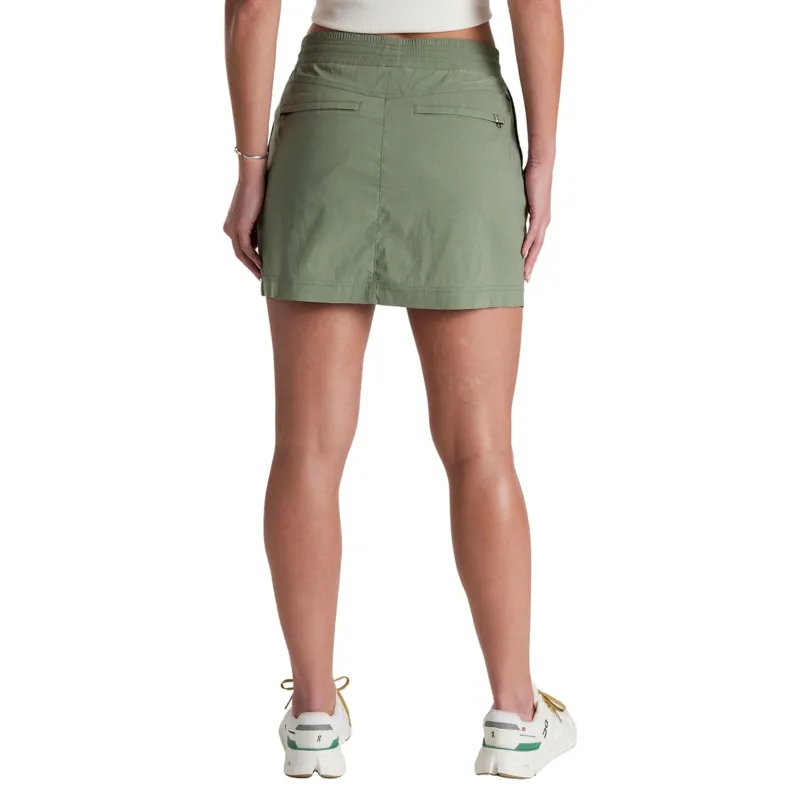 Kuhl Women's Haven Skort in Slate Green-1