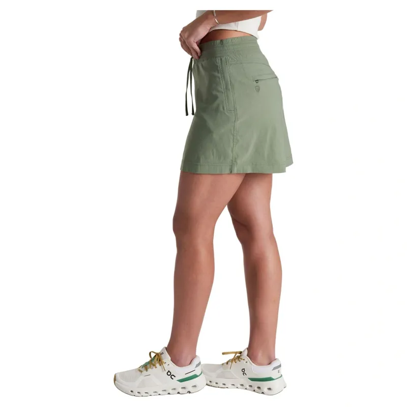 Kuhl Women's Haven Skort in Slate Green-2