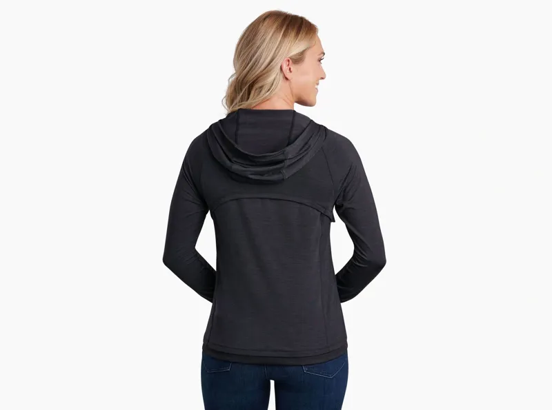 Kuhl Women's Inspira Full Zip Hoody in Black-1