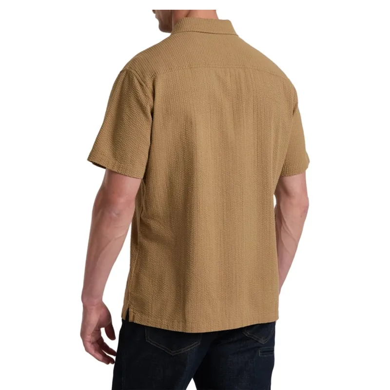Kuhl Kastaway Short Sleeve Shirt in Desert Sand-1