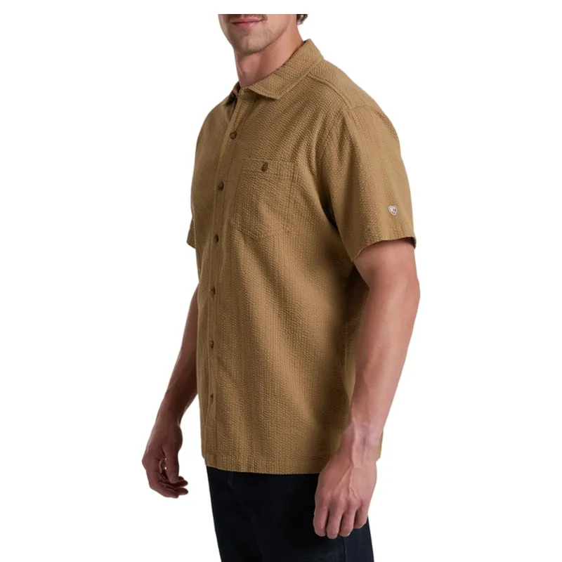 Kuhl Kastaway Short Sleeve Shirt in Desert Sand-2