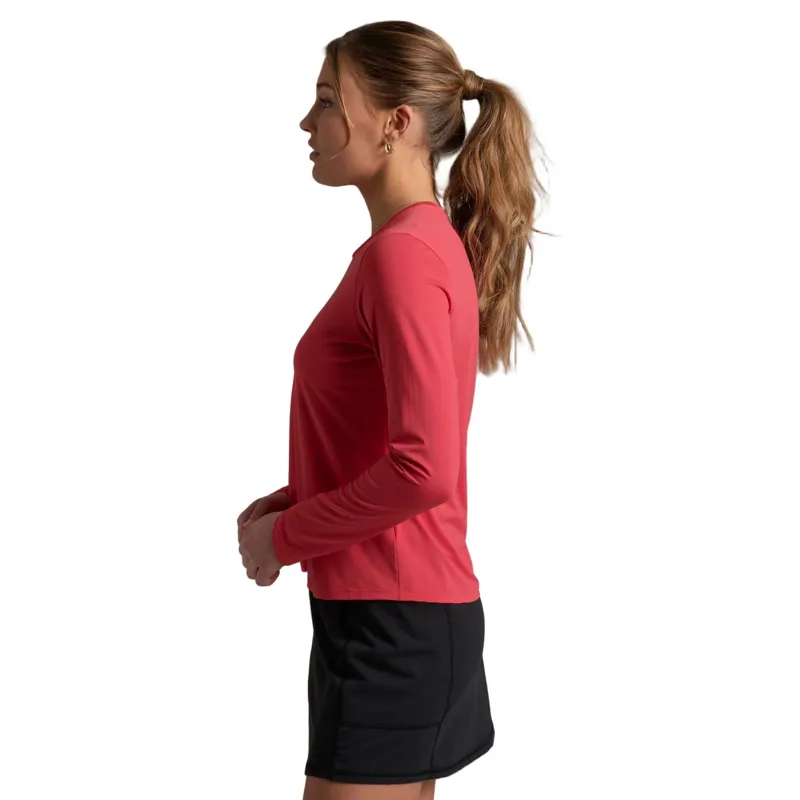 Kuhl Women's Solis Long Sleeve Crew in Grenadine-1