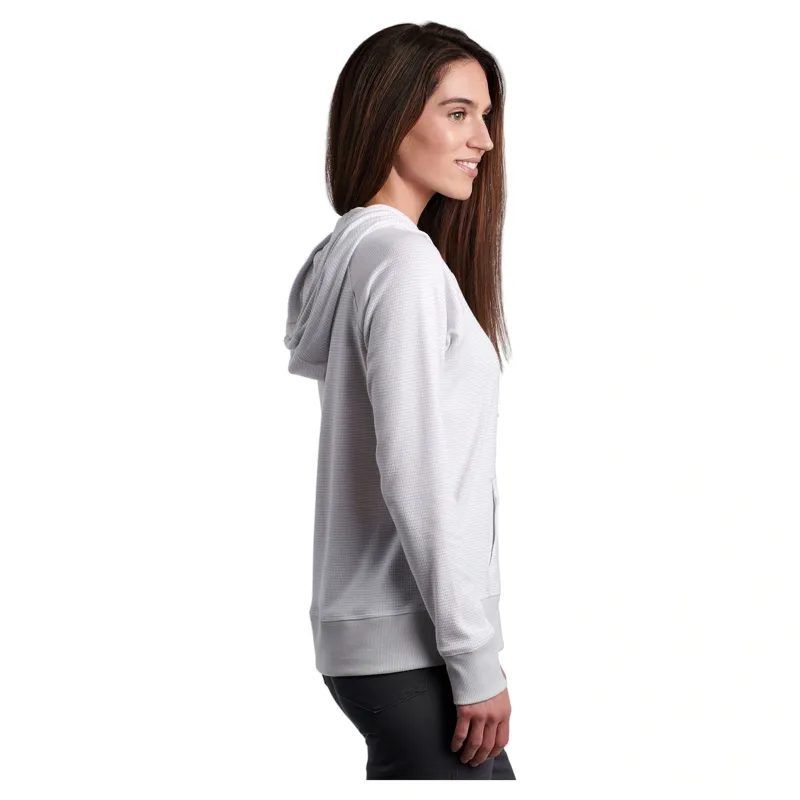 Kuhl Women's Stria Pullover Hoody in Mist-2