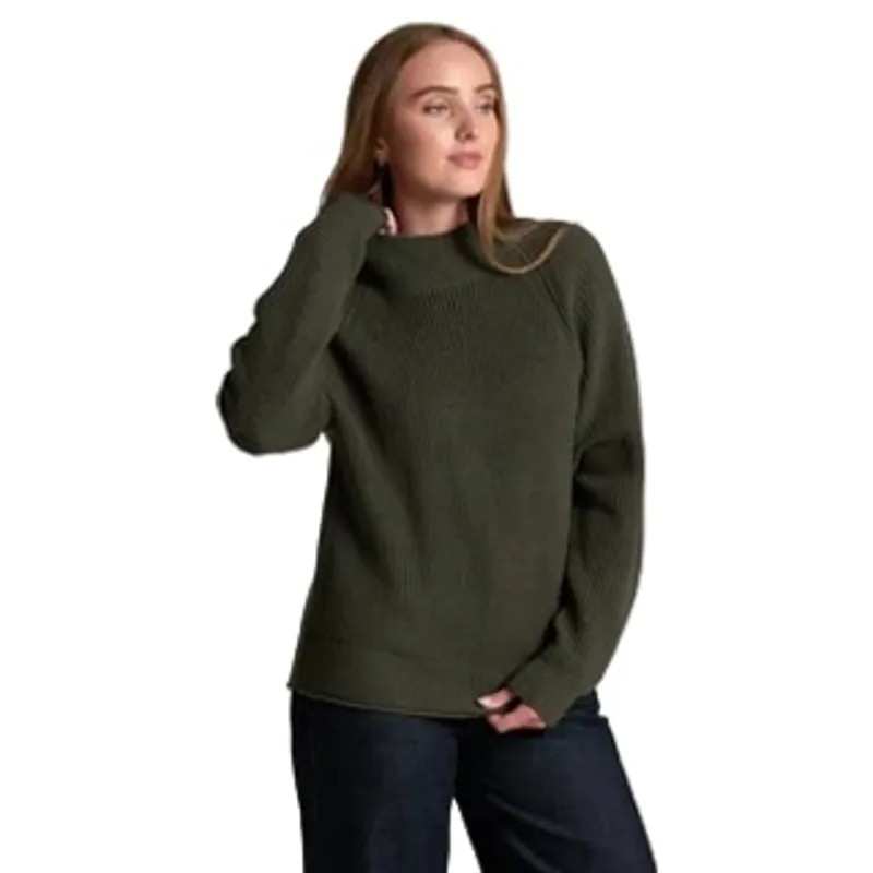 Kuhl Women's Strova Roll Neck Sweater in Rosemary-1