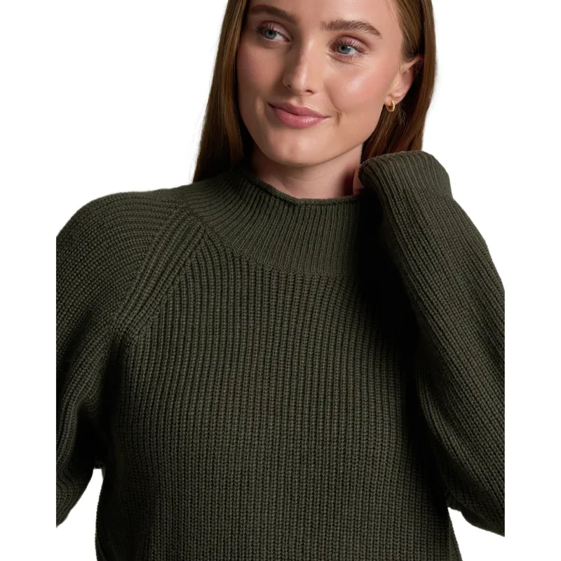 Kuhl Women's Strova Roll Neck Sweater in Rosemary-4