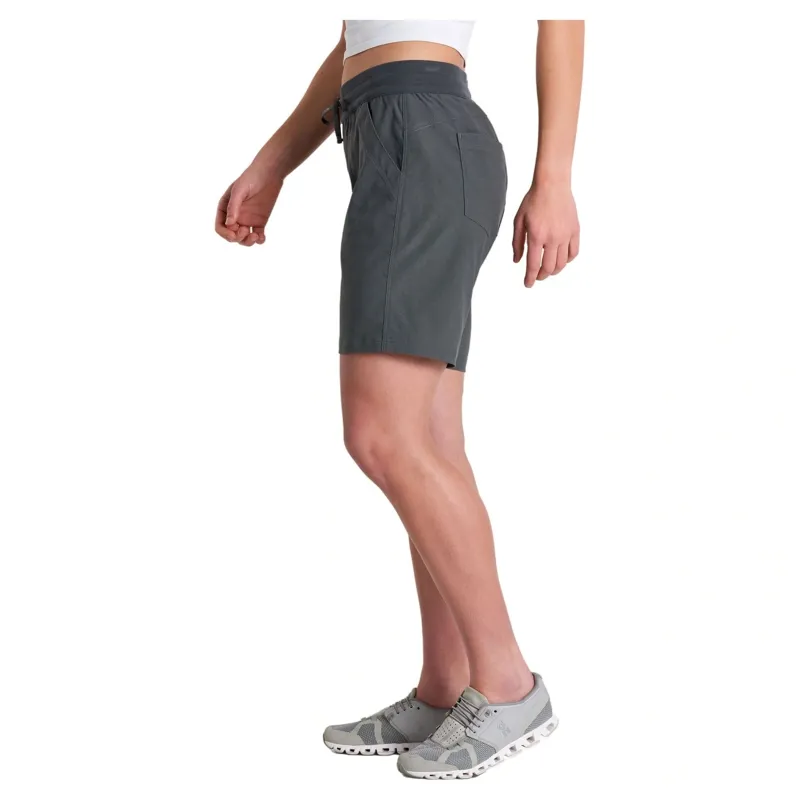 Kuhl Women's Trekr Pull-On Short 8 inch in Charcoal-2