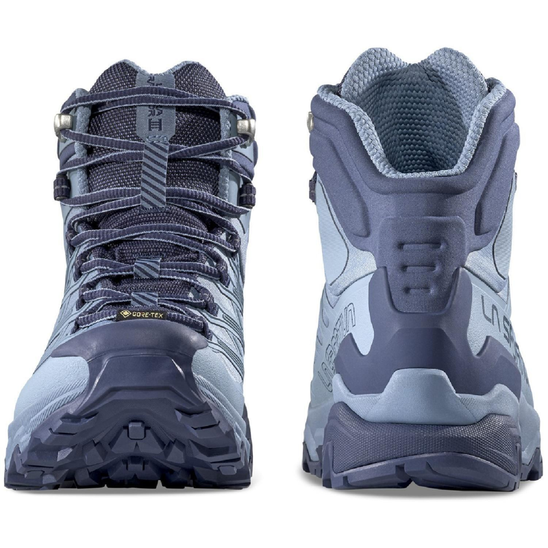 La Sportiva Women's Ultra Raptor 3 Mid GTX in Limestone/Night Sky-3