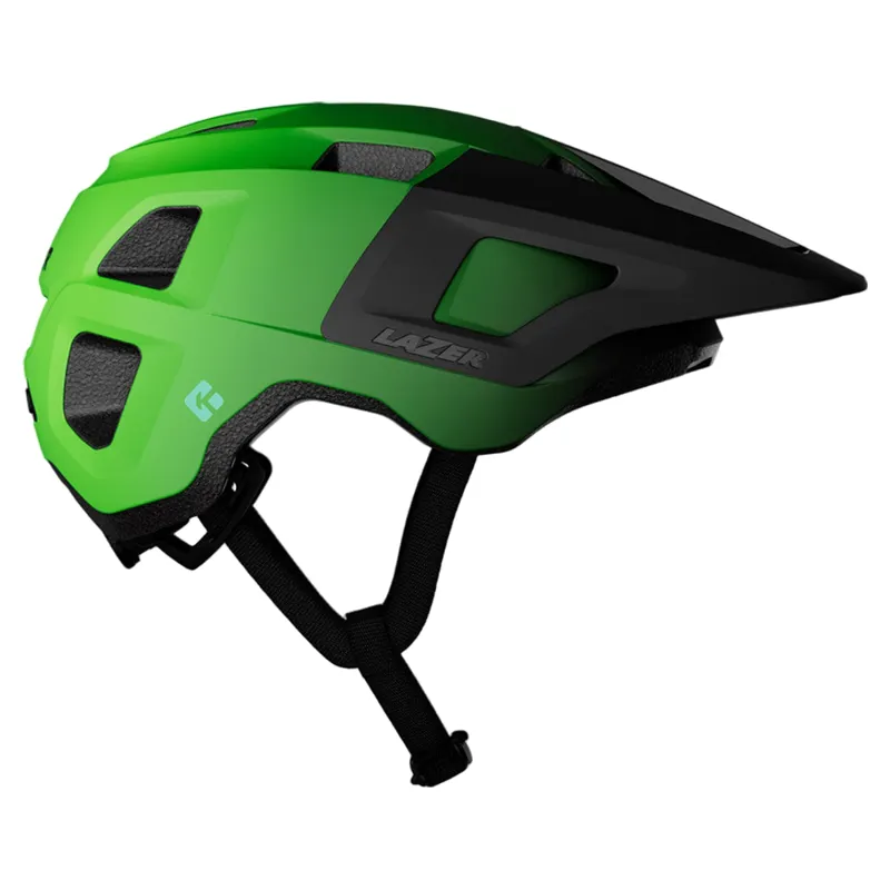 Lazer Kid's Finch Kineticore Helmet in Matte Black Acid