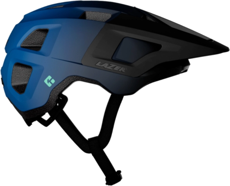 Lazer Youth Finch Kineticore Helmet in Matte Blue Black