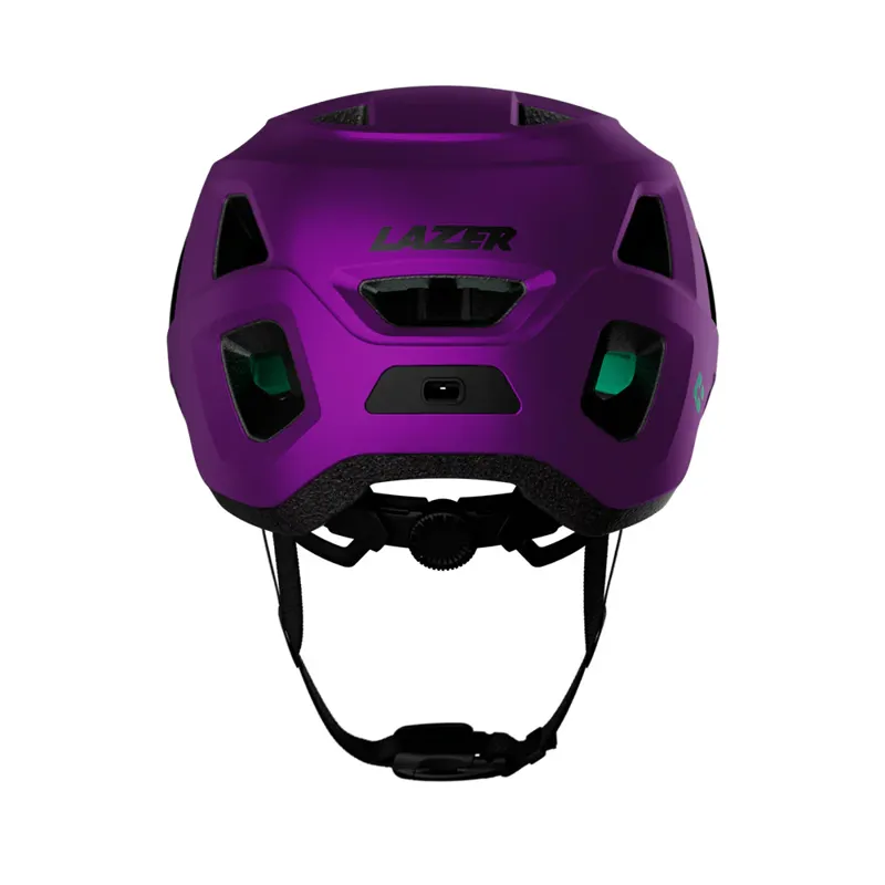 Lazer Kid's Finch Kineticore Helmet in Matte Metallic Purple Black-3