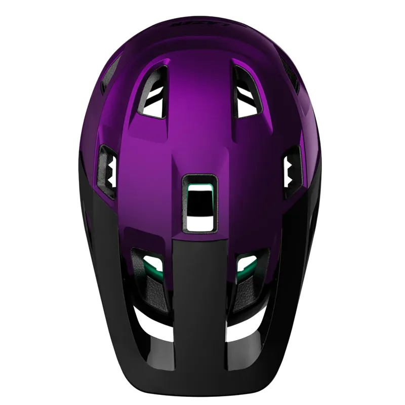 Lazer Kid's Finch Kineticore Helmet in Matte Metallic Purple Black-4
