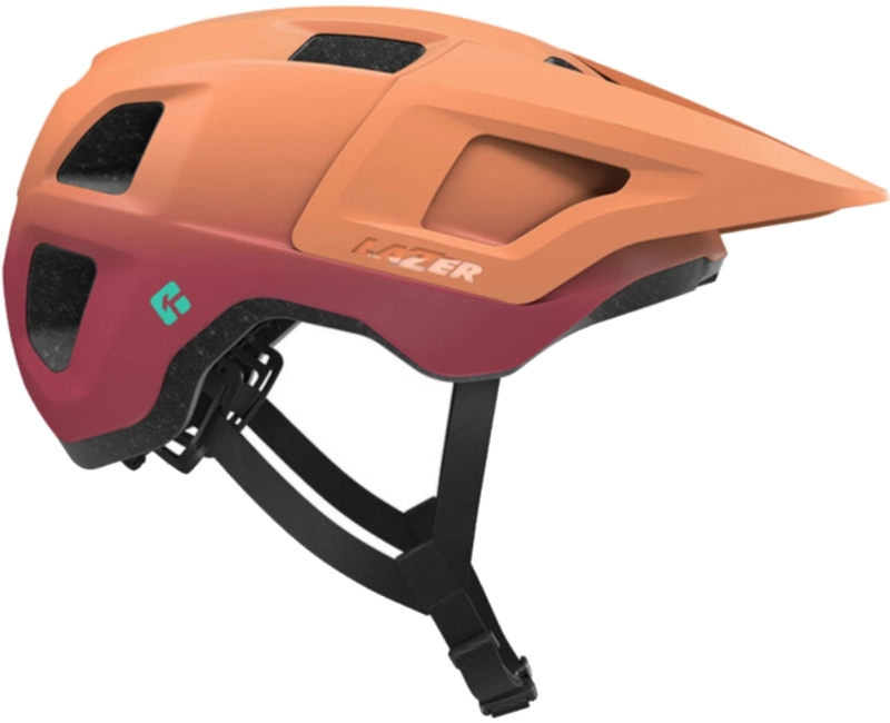Lazer Youth Finch Kineticore Helmet in Sedona Red