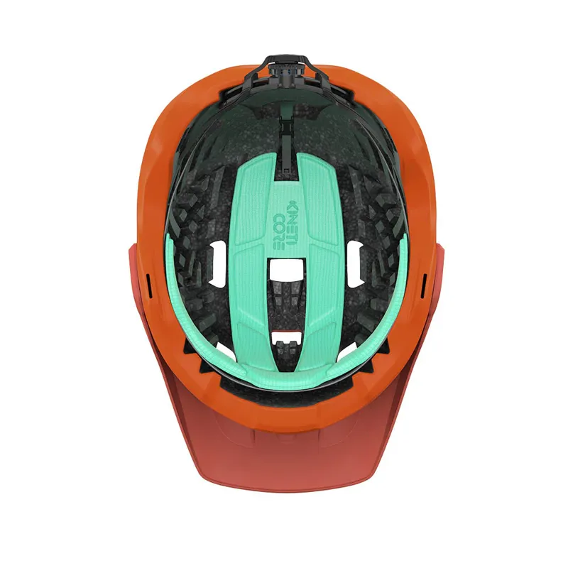 Lazer Jackal KinetiCore Helmet in Matte Rust Orange-5