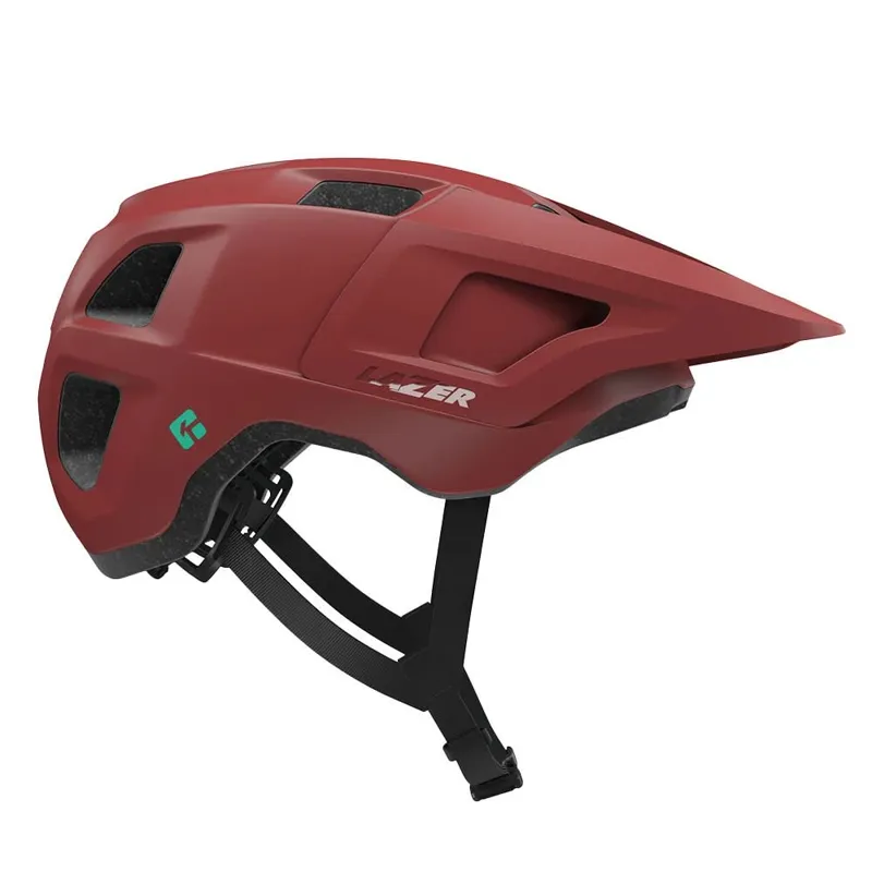 Lazer Lupo Kineticore Helmet in Matte Maroon