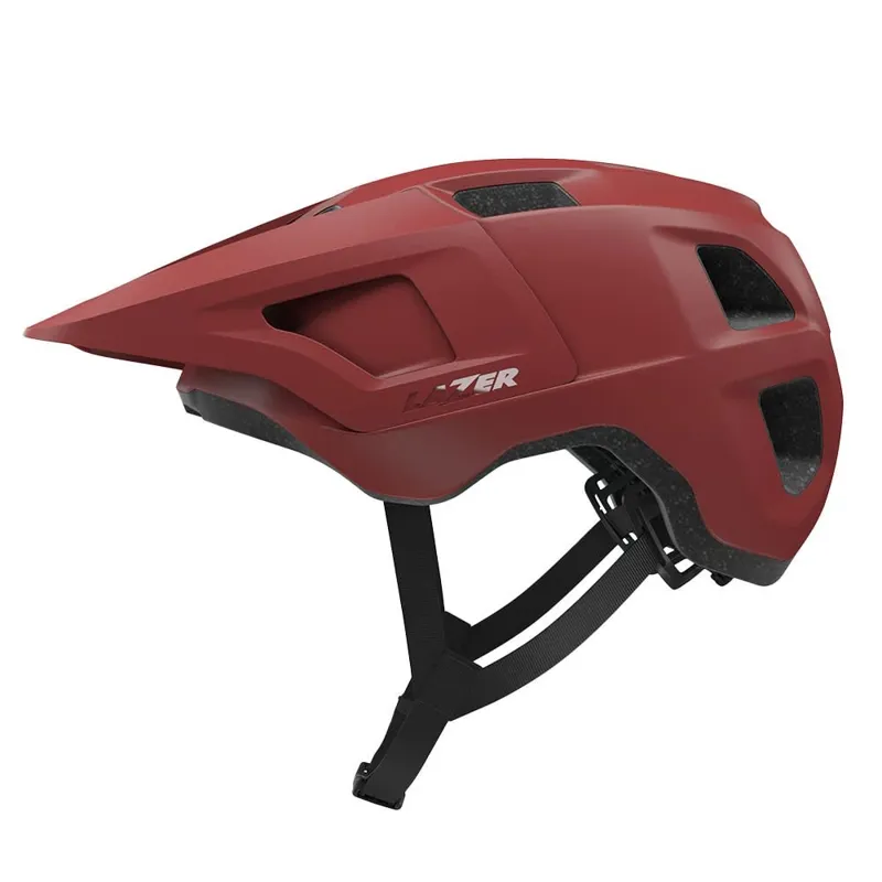 Lazer Lupo Kineticore Helmet in Matte Maroon-2